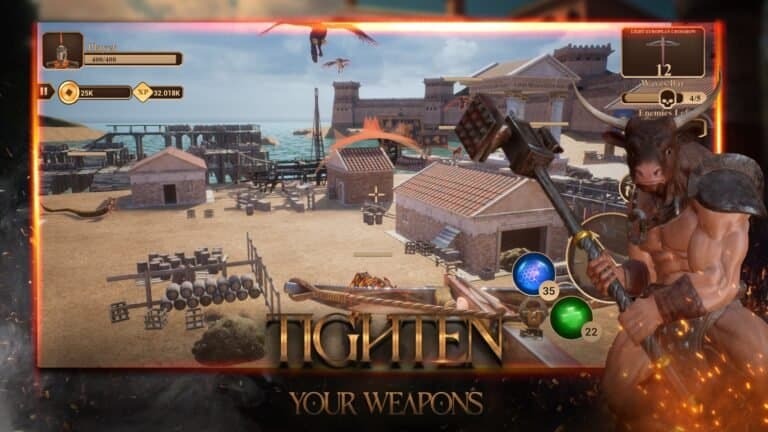 Vulcans Creed gameplay screenshot 1 – Casual crypto game on Elysium