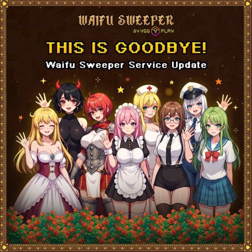 Waifu Sweeper goes offline as YGG Play's wind-down hits its deadline