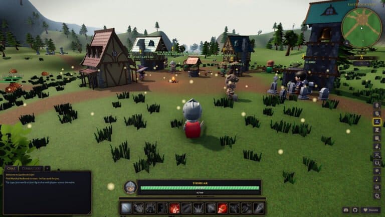World of Claudecraft gameplay screenshot 4 – NFT Adventure Games crypto game on Solana