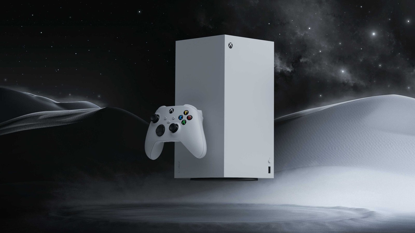 Xbox now wants you to watch ads to play games you already own A white Xbox Series X console