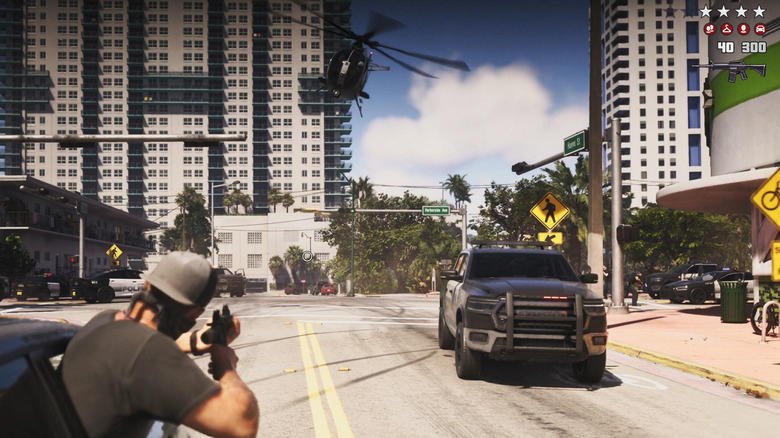 6 star Wanted level in Grand Theft Auto 6