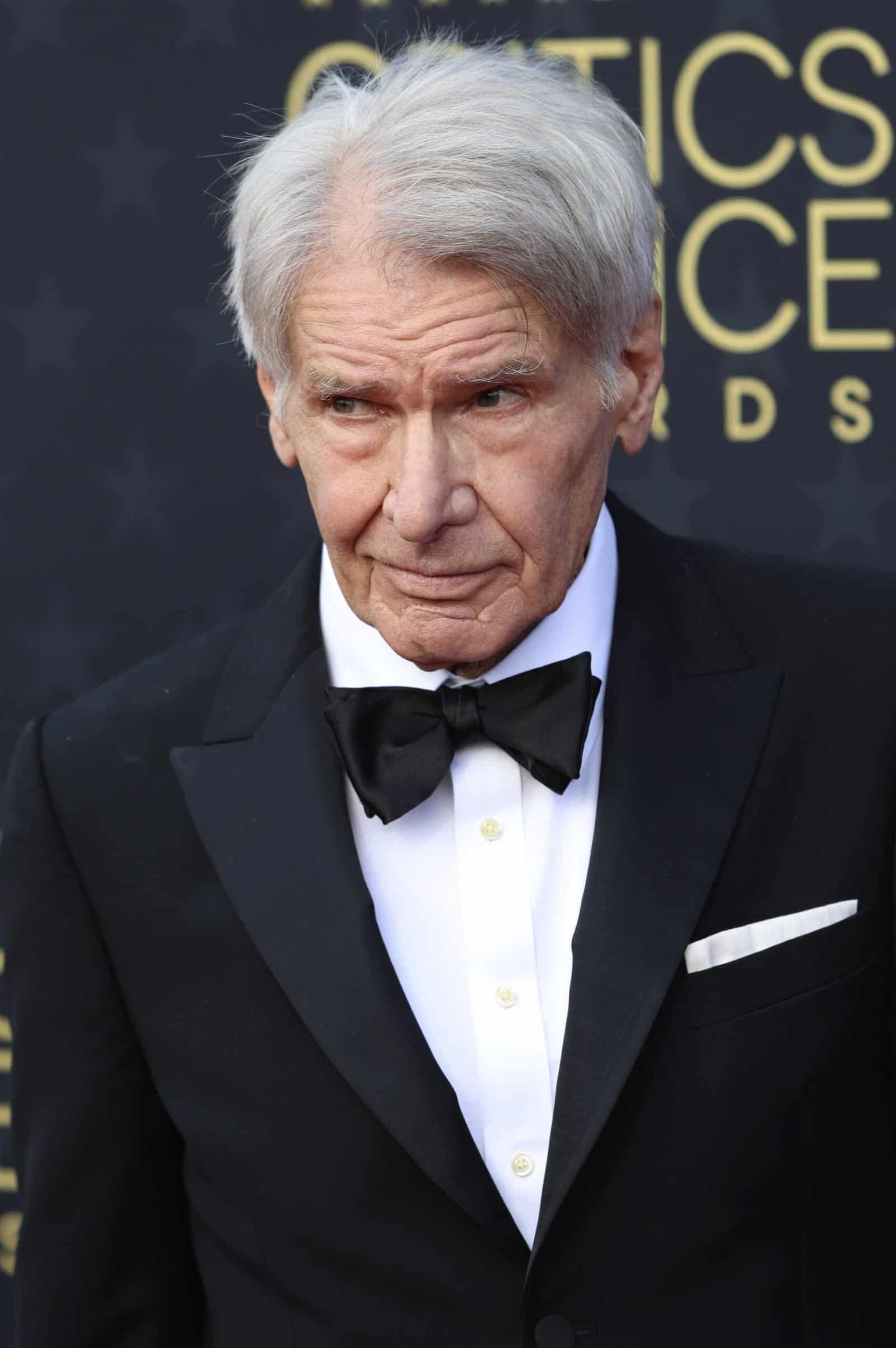 Headshot Of Harrison Ford In The 29th Annual Critics' Choice Awards