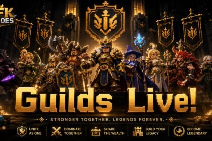 AFK Heroes switches on guilds, with up to 25% more $AFKHERO for members