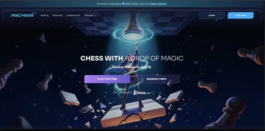 Anichess opens M8 opt-in as first step of move back to Base