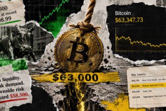 Bitcoin stuck near $63,000 shows how thin its bid has gotten while the S&P 500 prints a record