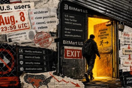 BitMart gives US users days to withdraw crypto before new compliance checks risk freezing assets