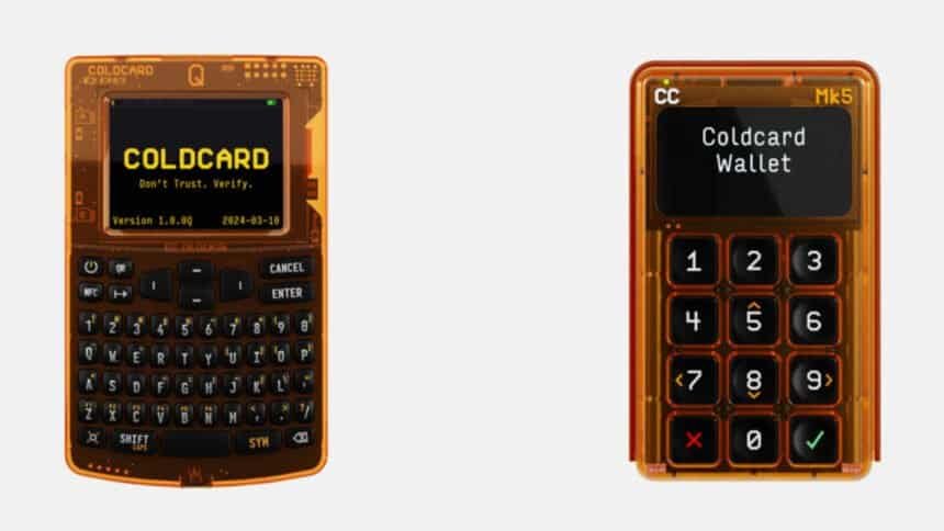 Coldcard tells owners to move their bitcoin now as the exploit keeps running
