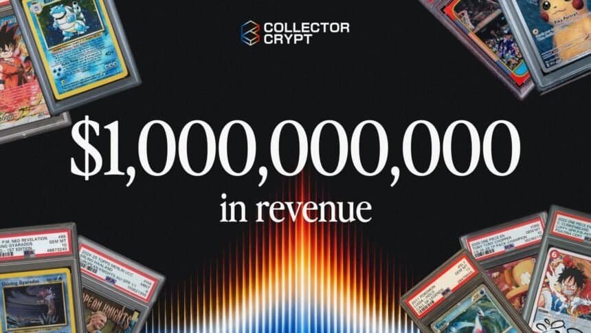 Collector Crypt says gross revenue passed $1 billion