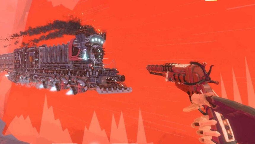 Cyber Rail — Red Dead Redemption Meets Cyberpunk 2077 In A Free FPS You Can Play Right Now