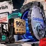 Deribit shifted 90% of client assets to Coinbase, then pulled its daily proof-of-reserves check