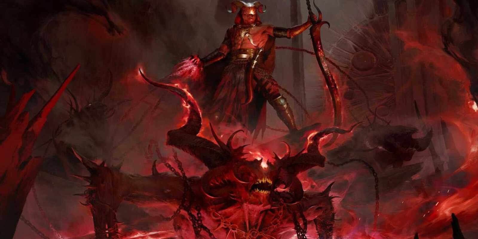 Diablo 4 Warlock Key Art