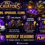 Kepithor resets ENJ Excavators leaderboard, restarting every player at zero
