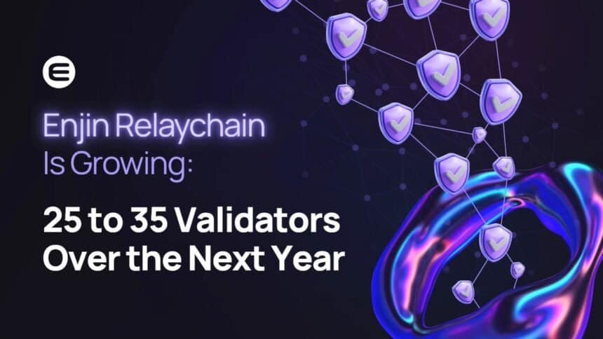 Enjin referendum would take Relaychain validator set from 25 to 35