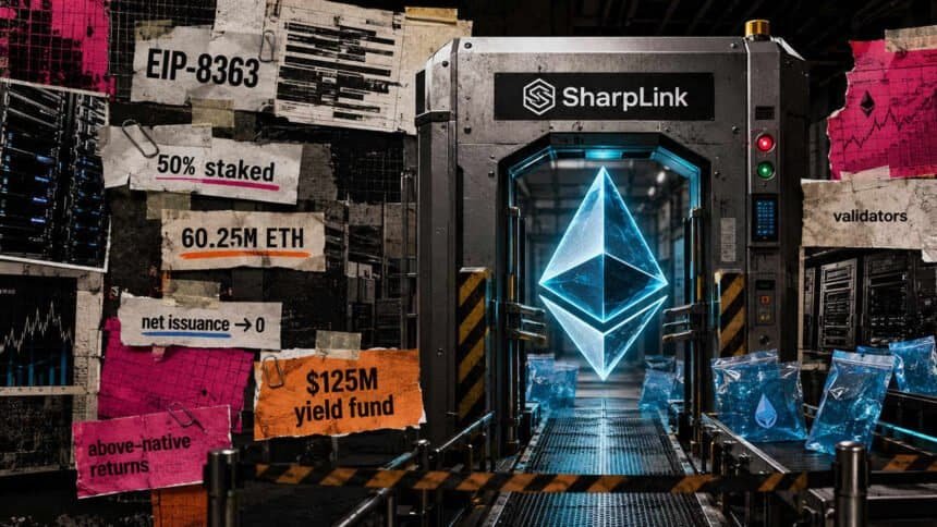 Ethereum's EIP-8363 could zero out native yield and push SharpLink's $125M treasury into riskier DeFi