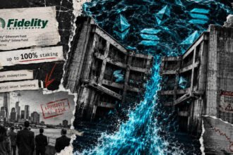 Fidelity clears FETH and FSOL to stake 100% of crypto while flagging exit delay risks
