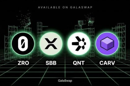 Gala lists ZRO, SBB, QNT and CARV on GalaSwap