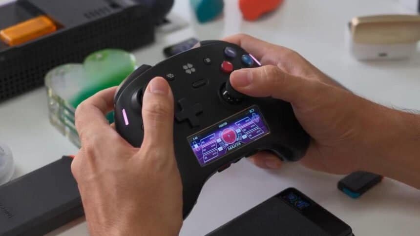Genki Manta — Genki's New $279 PC and Switch 2 Controller Packs a Built-in Screen and Its Own OS