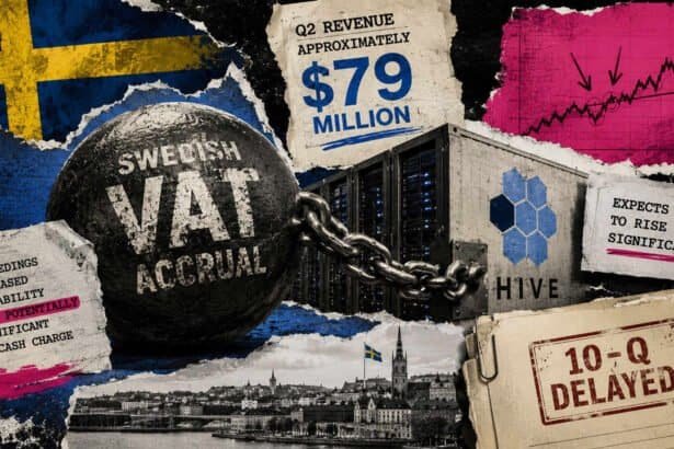 HIVE's $79M quarter collides with an $80M Swedish tax bill