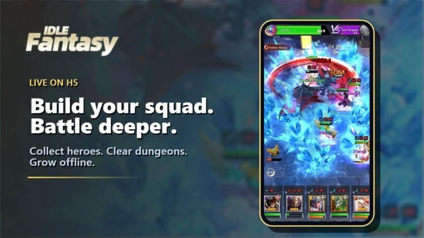 Idle Fantasy goes live in browser, no waitlist attached