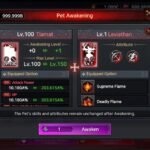 Immortal Rising 2 turns on Pet Awakening, pushing the pet level cap to 400