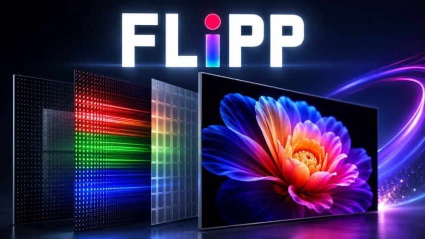 LG's new FLiPP OLED tech ditches metal masks for bigger, brighter panels