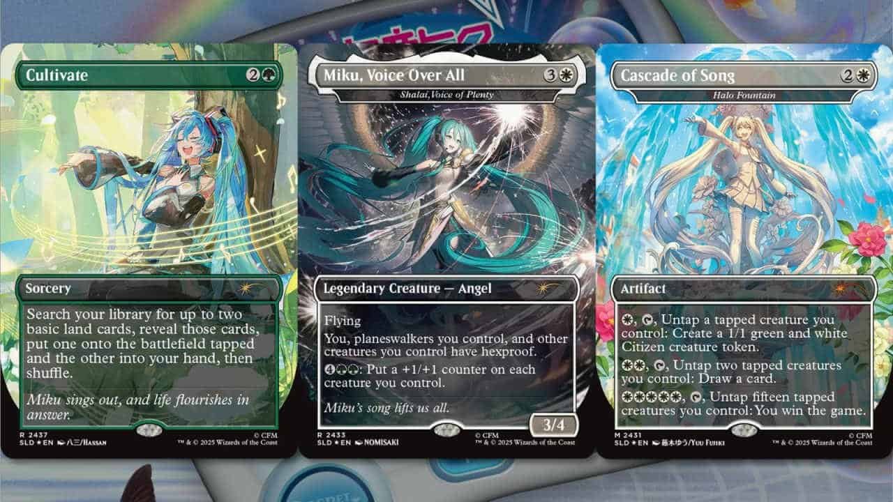 Hatsune Miku MTG Cards