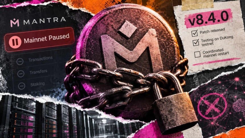MANTRA Chain is still dark after the exploit, and the Aug. 21 restart rides on one testnet patch