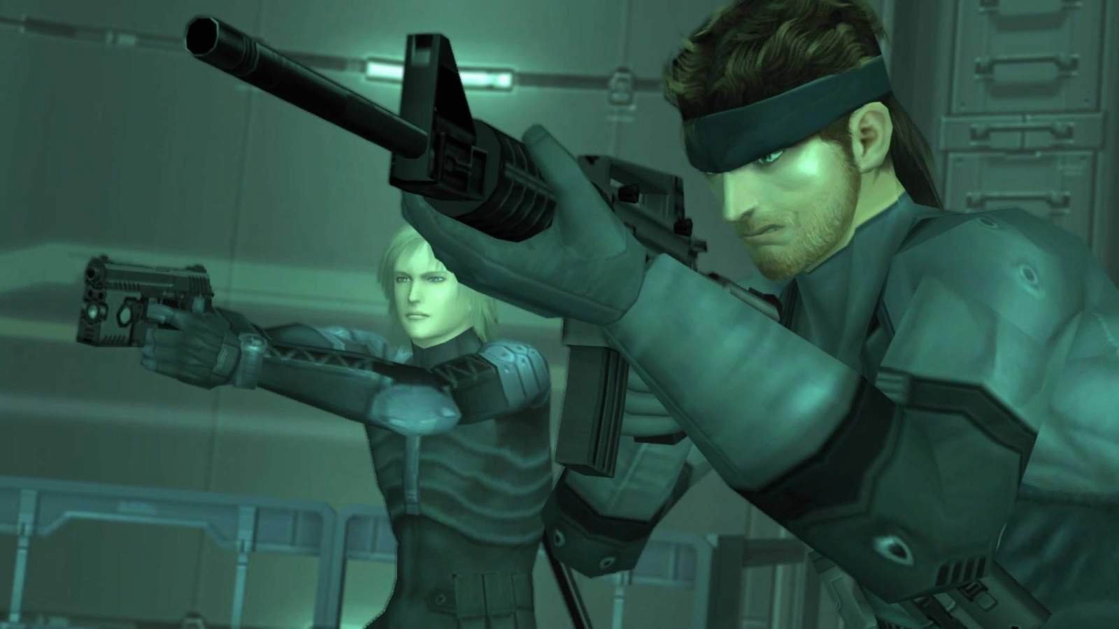 Image shows Snake in Metal Gear Solid