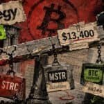 MicroStrategy — Saylor's $13,400 Bitcoin floor for STRC shows exactly who eats losses first