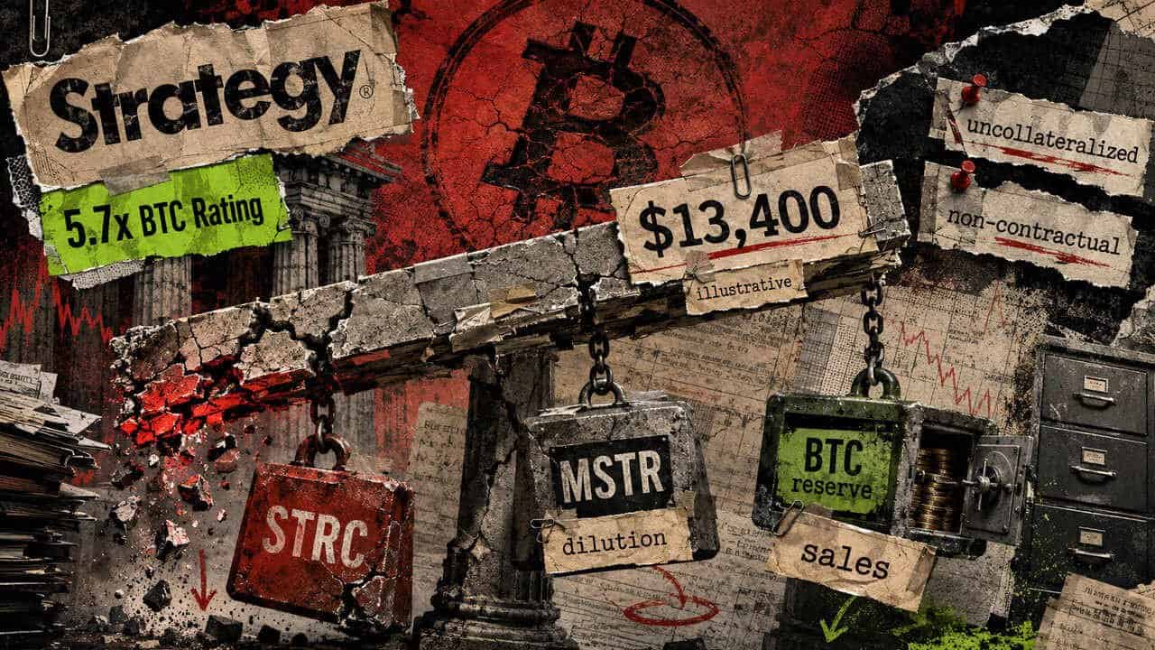 MicroStrategy — Saylor's $13,400 Bitcoin floor for STRC shows exactly who eats losses first