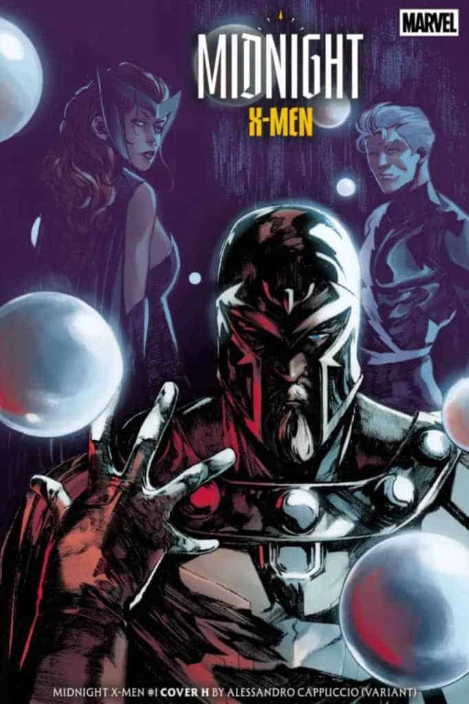 magneto cover for midnight x-men 1