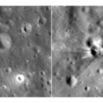 NASA finally photographed the crater a SpaceX Falcon 9 punched into the Moon