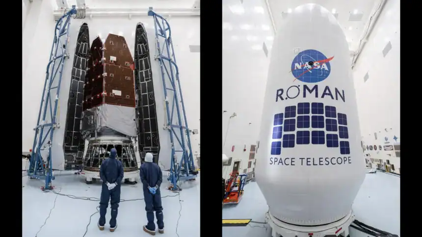 NASA's Roman Space Telescope is sealed up and ready to hunt thousands of alien worlds