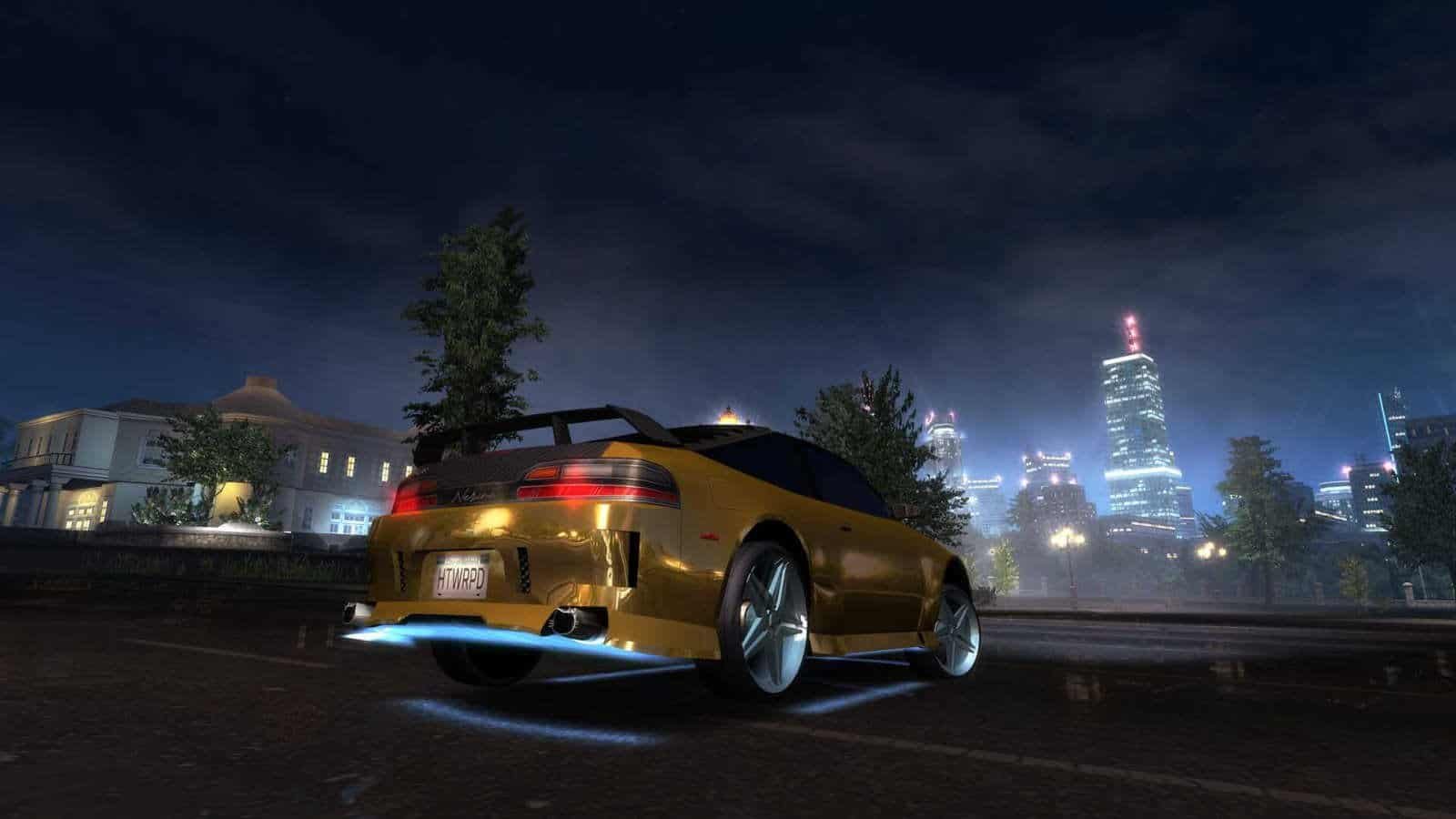 Heartwarped Yellow Car