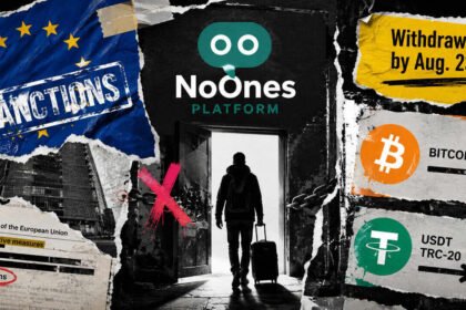 NoOnes goes withdrawal-only after EU sanctions, users told to pull funds now