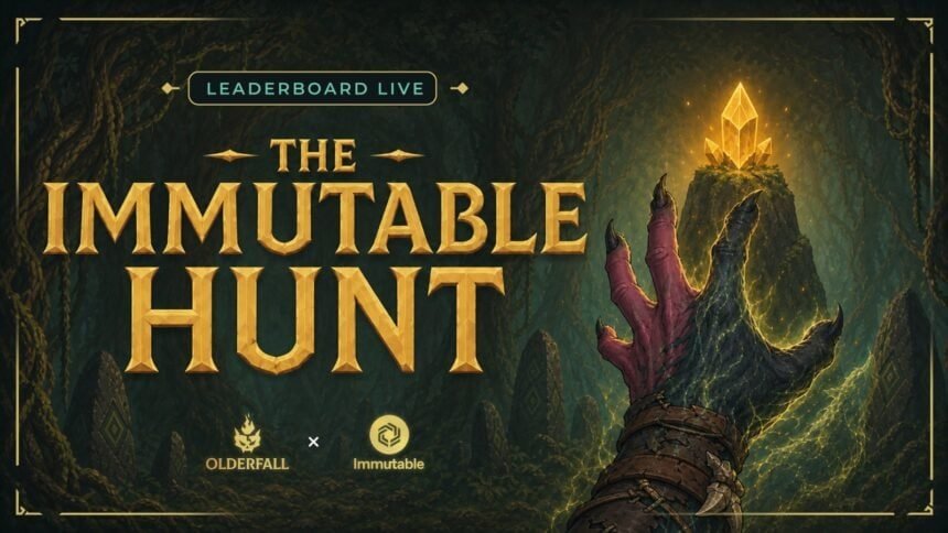 Olderfall opens 100,000 wAURE leaderboard on Immutable Play, running through Sept. 30
