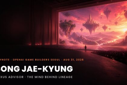 Lineage creator Song Jae-kyung tells OpenAI's Seoul keynote that AI belongs in the game, not just the toolchain