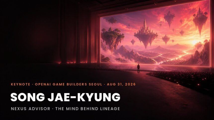 Lineage creator Song Jae-kyung tells OpenAI's Seoul keynote that AI belongs in the game, not just the toolchain