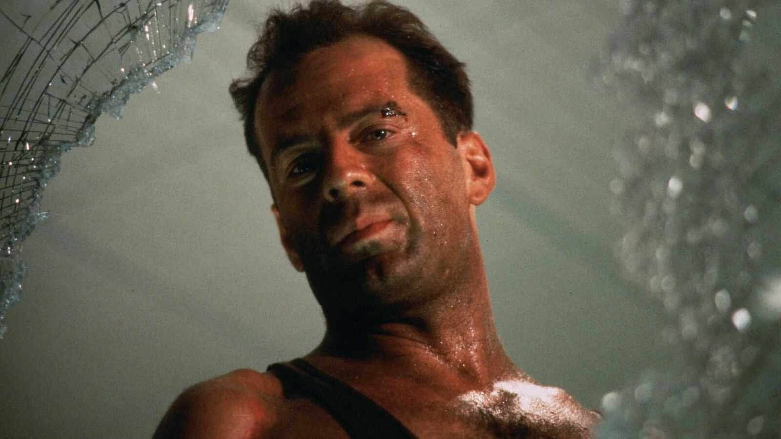 Bruce Willis as John McClane in Die Hard