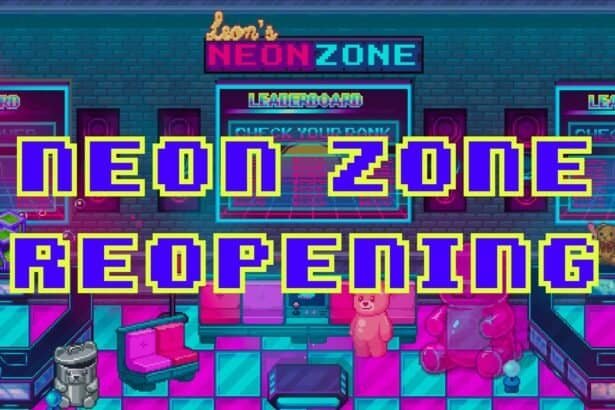 Pixels reopens Neon Zone with new layout, pool table and flat-rate wheel spins