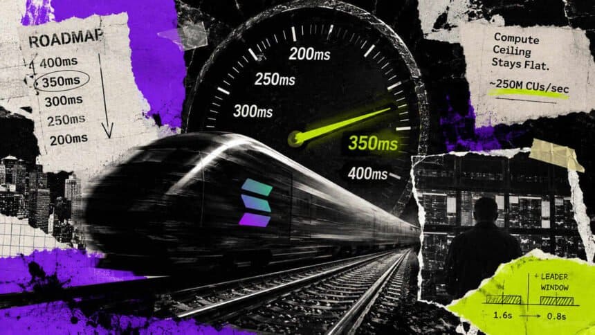 Solana is cutting per-block compute limits so its 350ms speed step doesn't swamp the network
