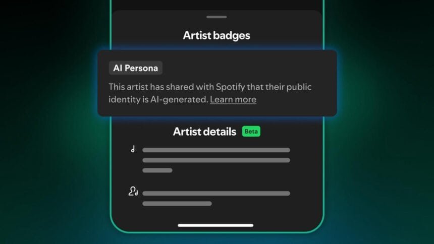 Spotify won't recommend music from 'AI Personas' anymore