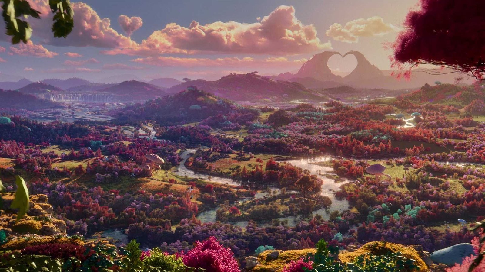 A magic kingdom in Descendants: Wicked Wonderland