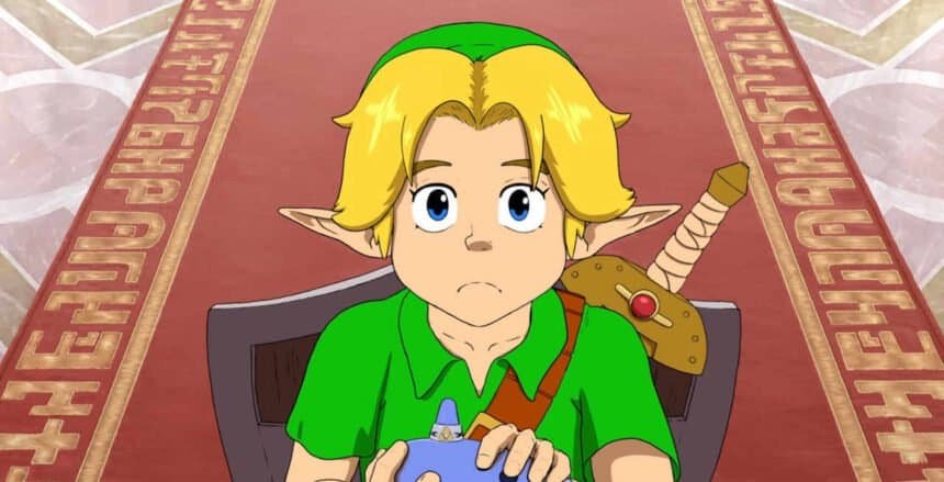 This hand-drawn Ocarina of Time anime teaser is a thing of beauty