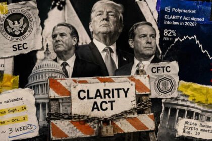 Trump meets Coinbase, Ripple and crypto leaders as CLARITY odds hit 10%