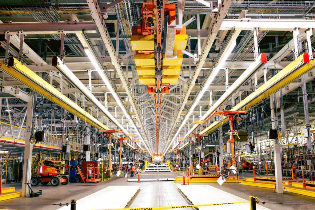 Ford production line