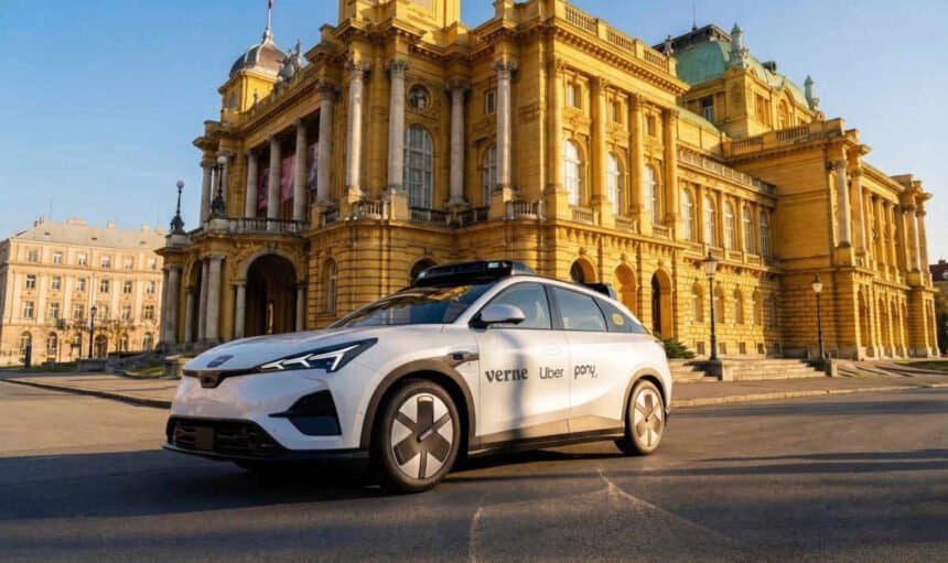Uber and Pony.ai want 2,000 robotaxis on European streets