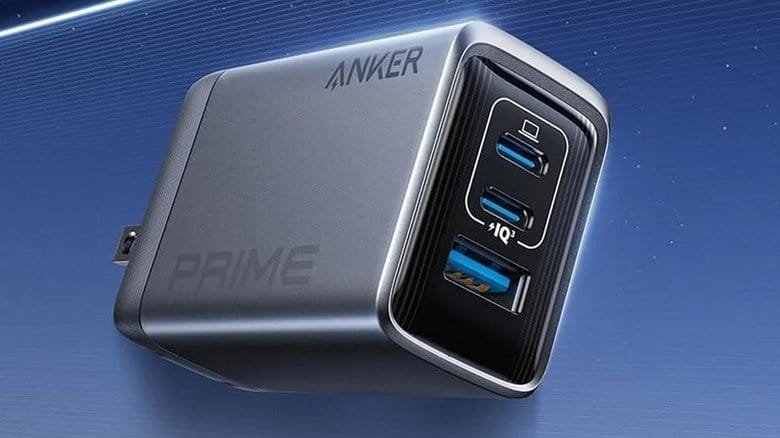 An Anker USB PD wall plug