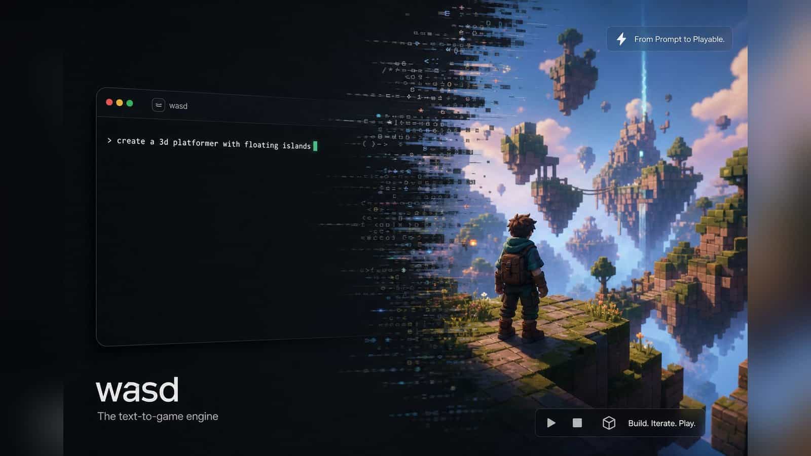 NEXUS launches wasd text-to-game engine as part of new AI Labs portal NEXUS launches wasd text-to-game engine as part of new AI Labs portal
