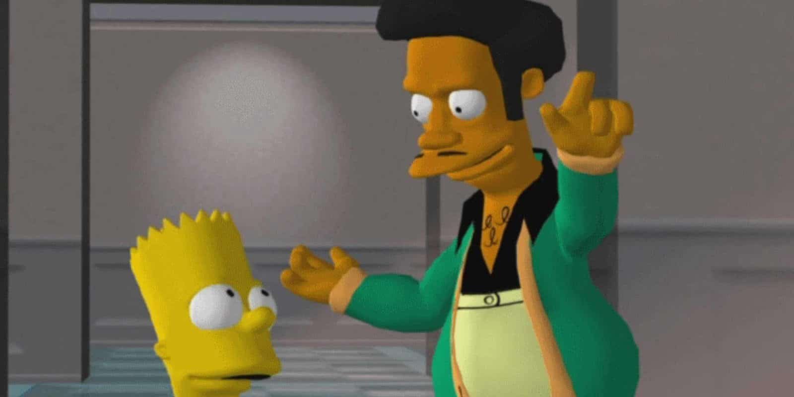 Simpsons Hit and Run Apu and Bart